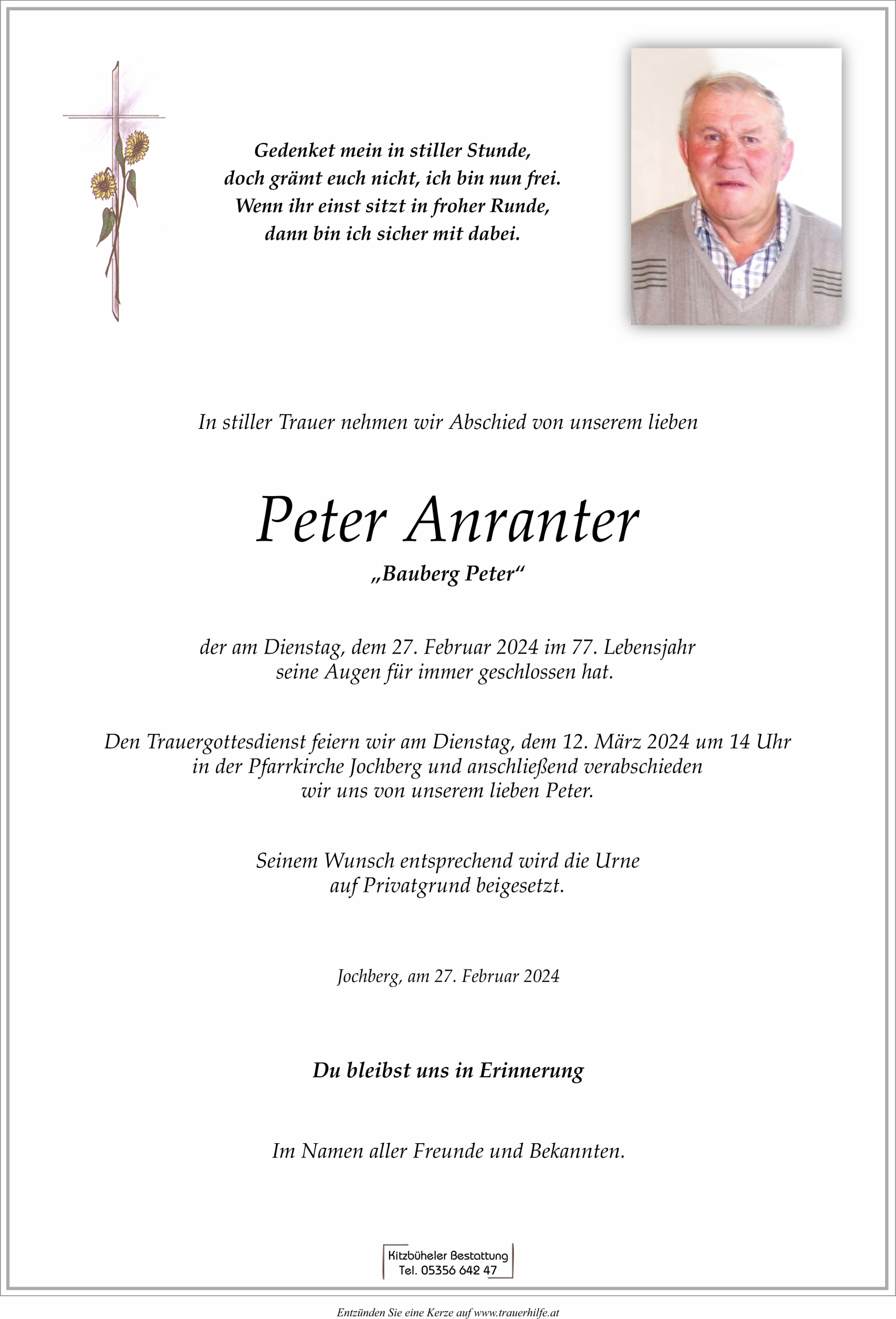 Peter Anranter